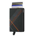 Slimwallet Turuncu Dikişli Cüzdan - Bonherre