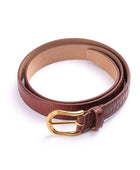 Dana derisi Crocco Marron Kemer - Bonherre