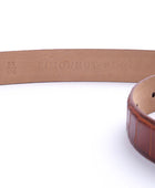 Dana derisi Crocco Marron Kemer - Bonherre