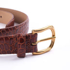 Dana derisi Crocco Marron Kemer - Bonherre