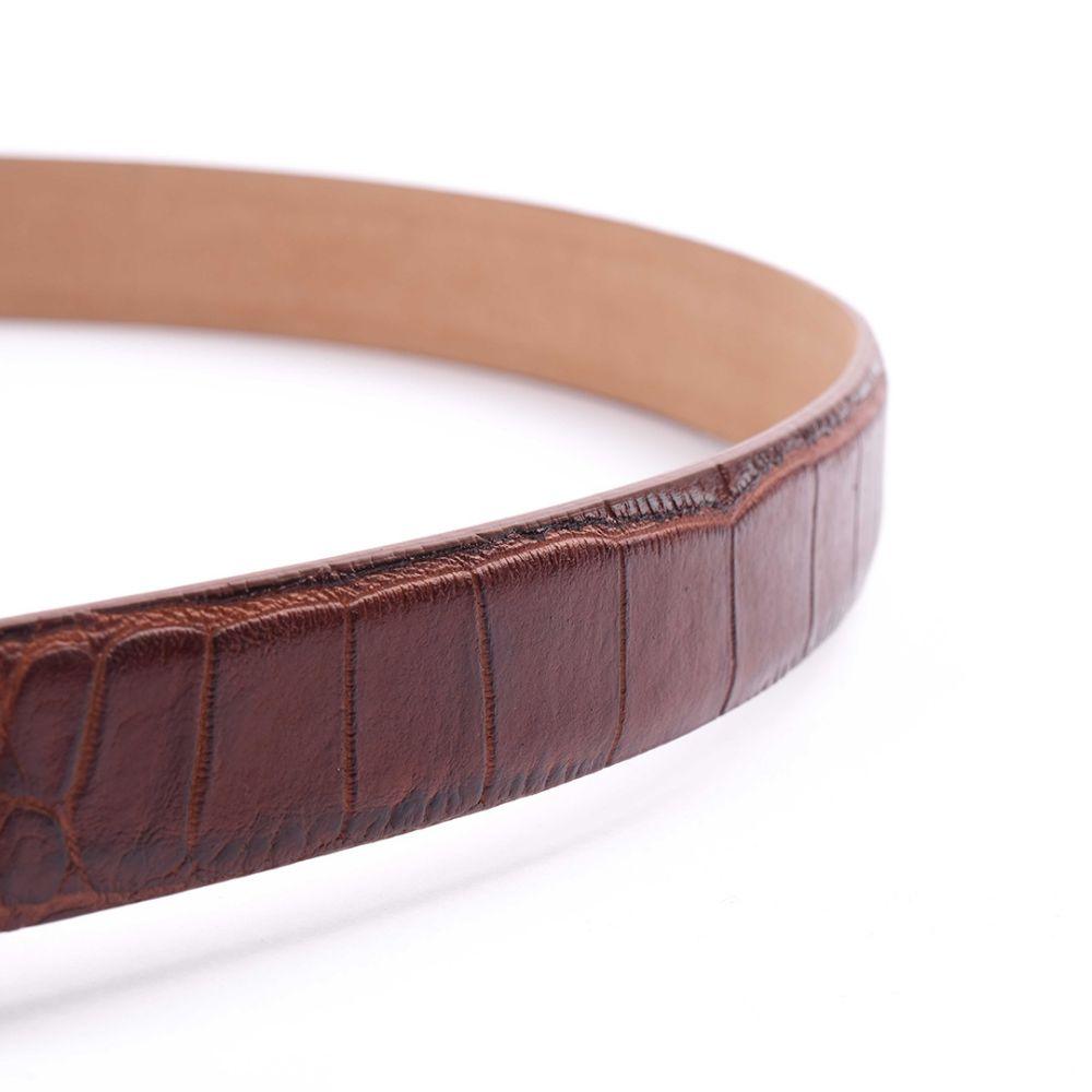 Dana derisi Crocco Marron Kemer - Bonherre