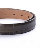 Dana derisi Crocco Verde Kemer - Bonherre