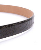 Dana derisi Crocco Verde Kemer - Bonherre