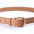 Süet Bej Kemer - Bonherre