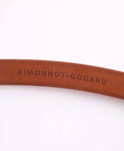 Süet Kanyak Kemer - Bonherre