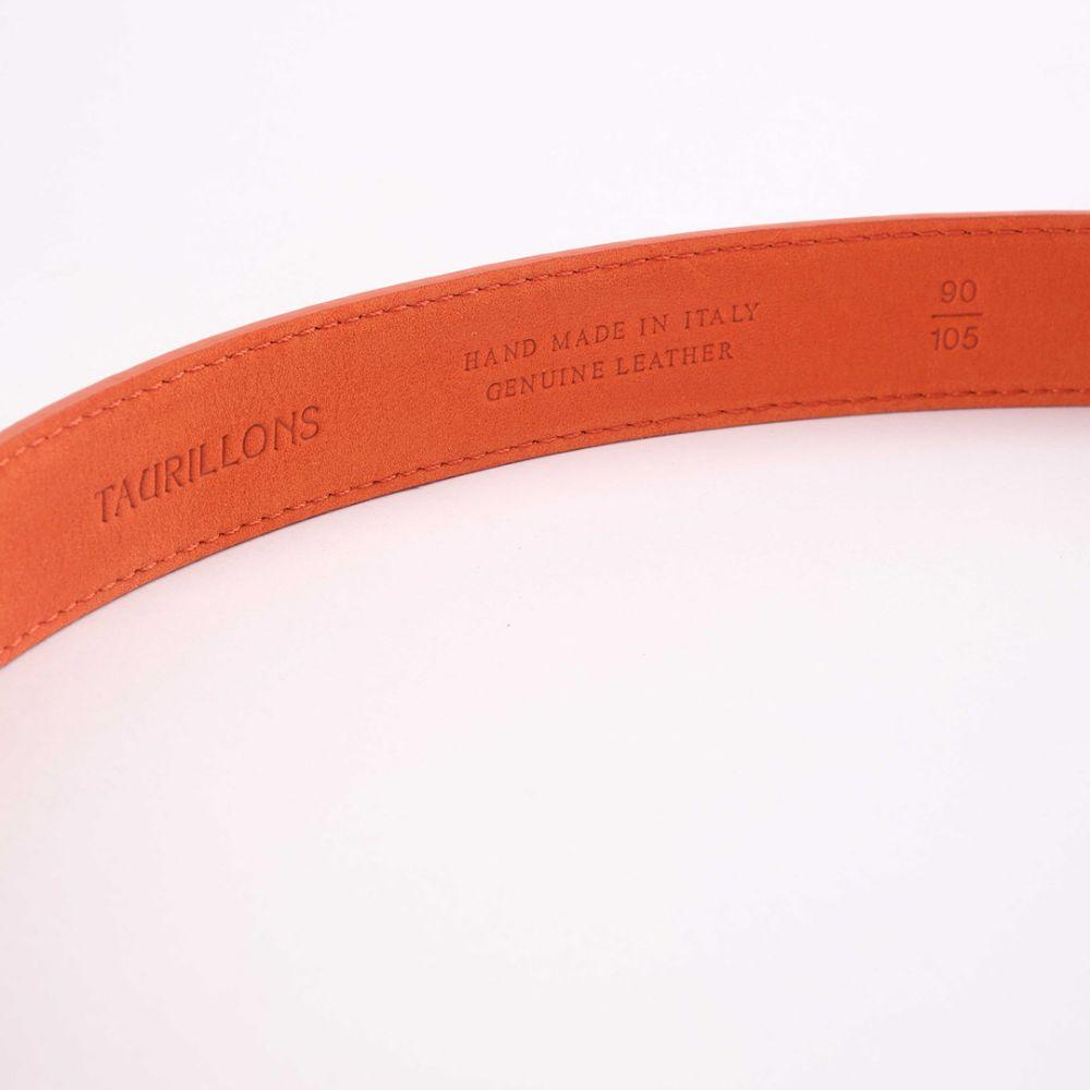 Süet Turuncu Kemer - Bonherre