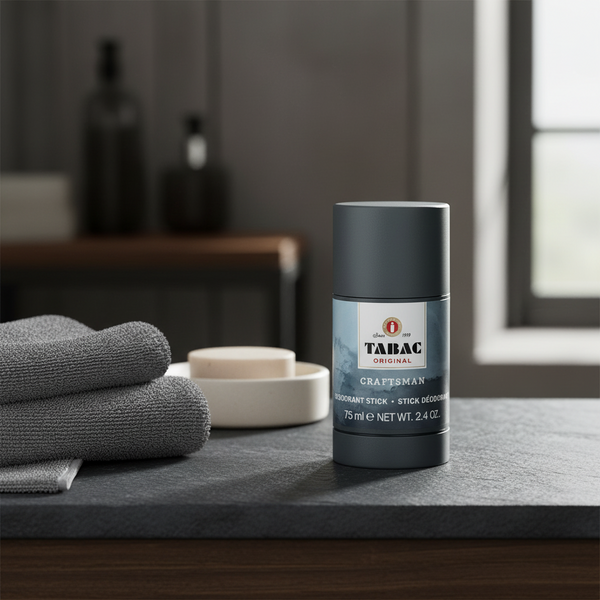 Bonherre mağazasından Tabac Original Craftsman, dinamik ve aromatik notalara sahip lüks erkek deodorant stick.