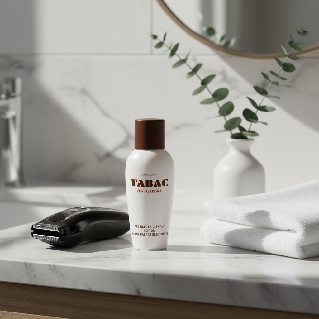 Bonherre mağazasından Tabac Original, hamamelis içerikli 150 ml elektrikli tıraş öncesi hazırlık losyonu.