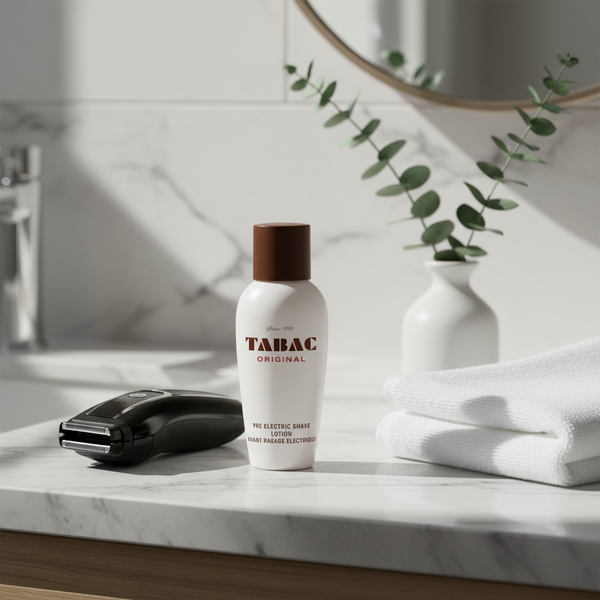 Bonherre mağazasından Tabac Original, hamamelis içerikli 150 ml elektrikli tıraş öncesi hazırlık losyonu.