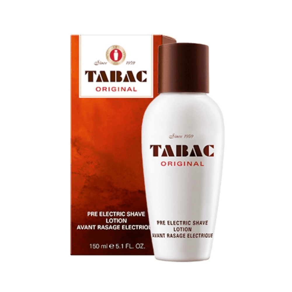 Bonherre mağazasından Tabac Original, hamamelis içerikli 150 ml elektrikli tıraş öncesi hazırlık losyonu.