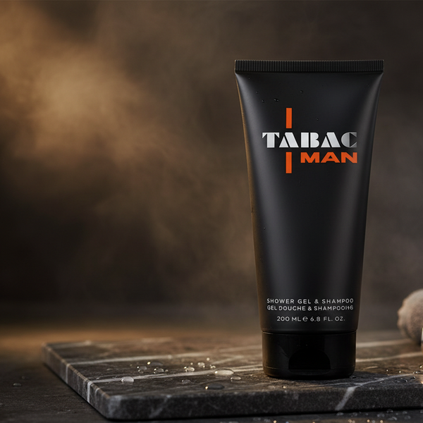 Bonherre mağazasından Tabac Man, vücut ve saç için 2'si 1 arada lüks erkek duş jeli ve şampuan.