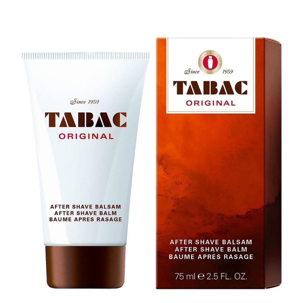 Bonherre mağazasından Tabac Original, sandal ağacı ve papatya özlü 75 ml yatıştırıcı tıraş sonrası bakım balmı.