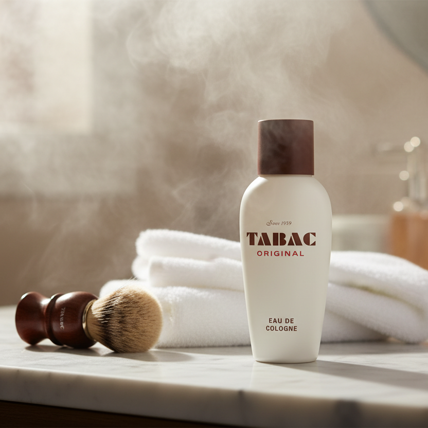 Bonherre mağazasından Tabac Original, tütün ve baharatlı notalara sahip 150 ml ikonik erkek Eau de Cologne dökme şişe.