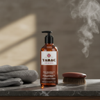 Bonherre mağazasından Tabac Original, sakalları yumuşatan ve temizleyen 200 ml lüks sakal şampuanı ve kremi.
