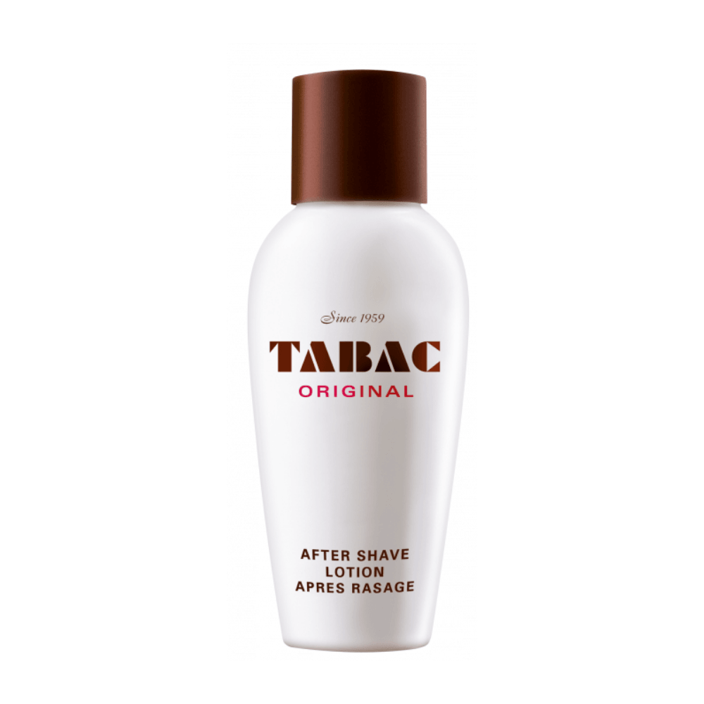 Bonherre mağazasından Tabac Original, sandal ağacı ve tütün notalarına sahip 150 ml büyük boy tıraş sonrası losyon.