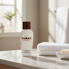 Bonherre mağazasından Tabac Original, sandal ağacı ve tütün notalarına sahip 150 ml büyük boy tıraş sonrası losyon.