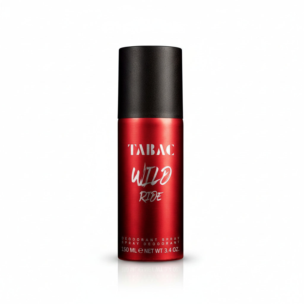 Bonherre mağazasından Tabac Wild Ride, vegan formüllü ve baharatlı notalara sahip 150 ml lüks erkek deodorant sprey.