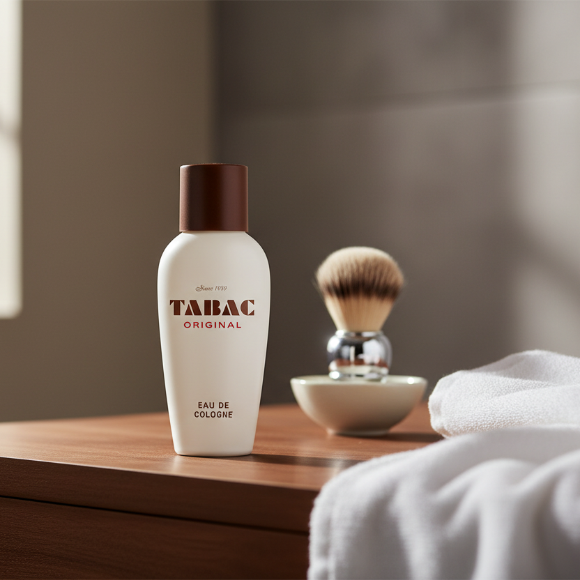 Bonherre mağazasından Tabac Original, tütün ve baharatlı notalara sahip 100 ml ikonik erkek Eau de Cologne dökme şişe.