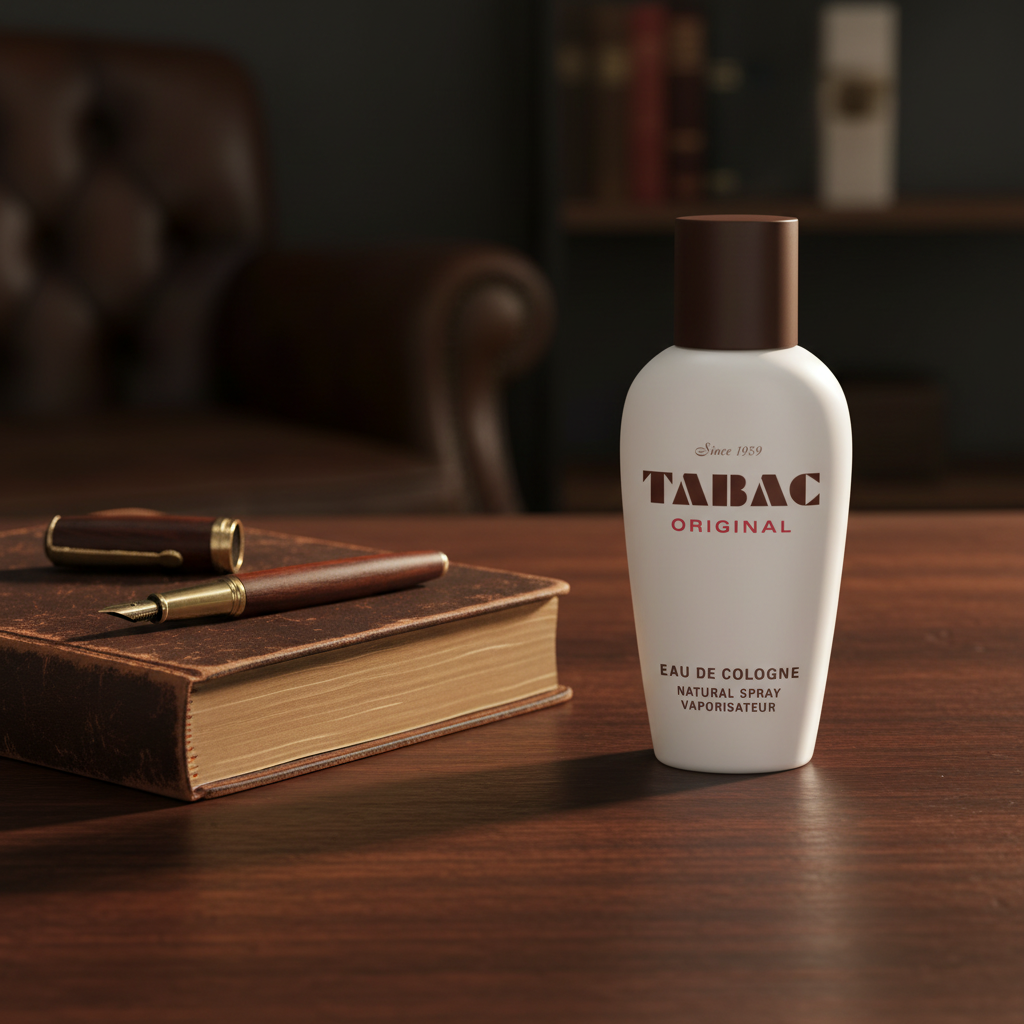 Bonherre mağazasından Tabac Original, narenciye ve tütün notalı 100 ml ferahlatıcı erkek Eau de Cologne doğal sprey.