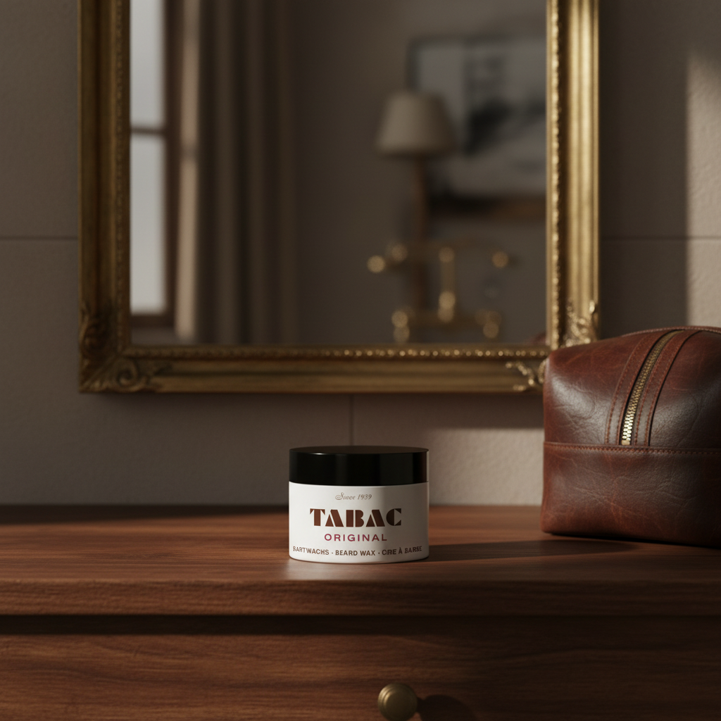 Bonherre mağazasından Tabac Original, sakalları ağırlaştırmadan şekillendiren 40 g lüks sakal waxı.