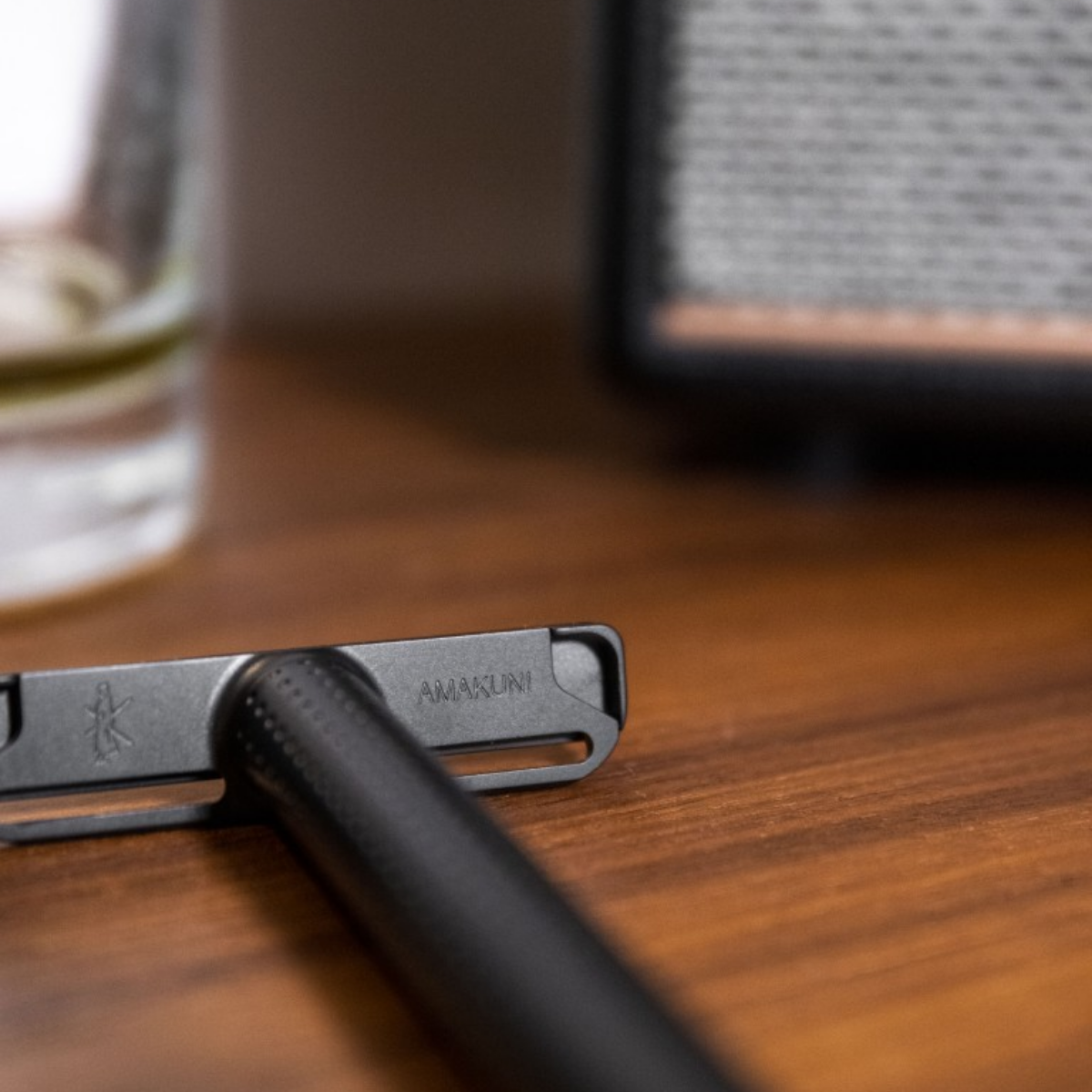 Klasik Tıraş Makinesi - Amakuni 50 mm Single Edge - Paslanmaz Çelik - Siyah