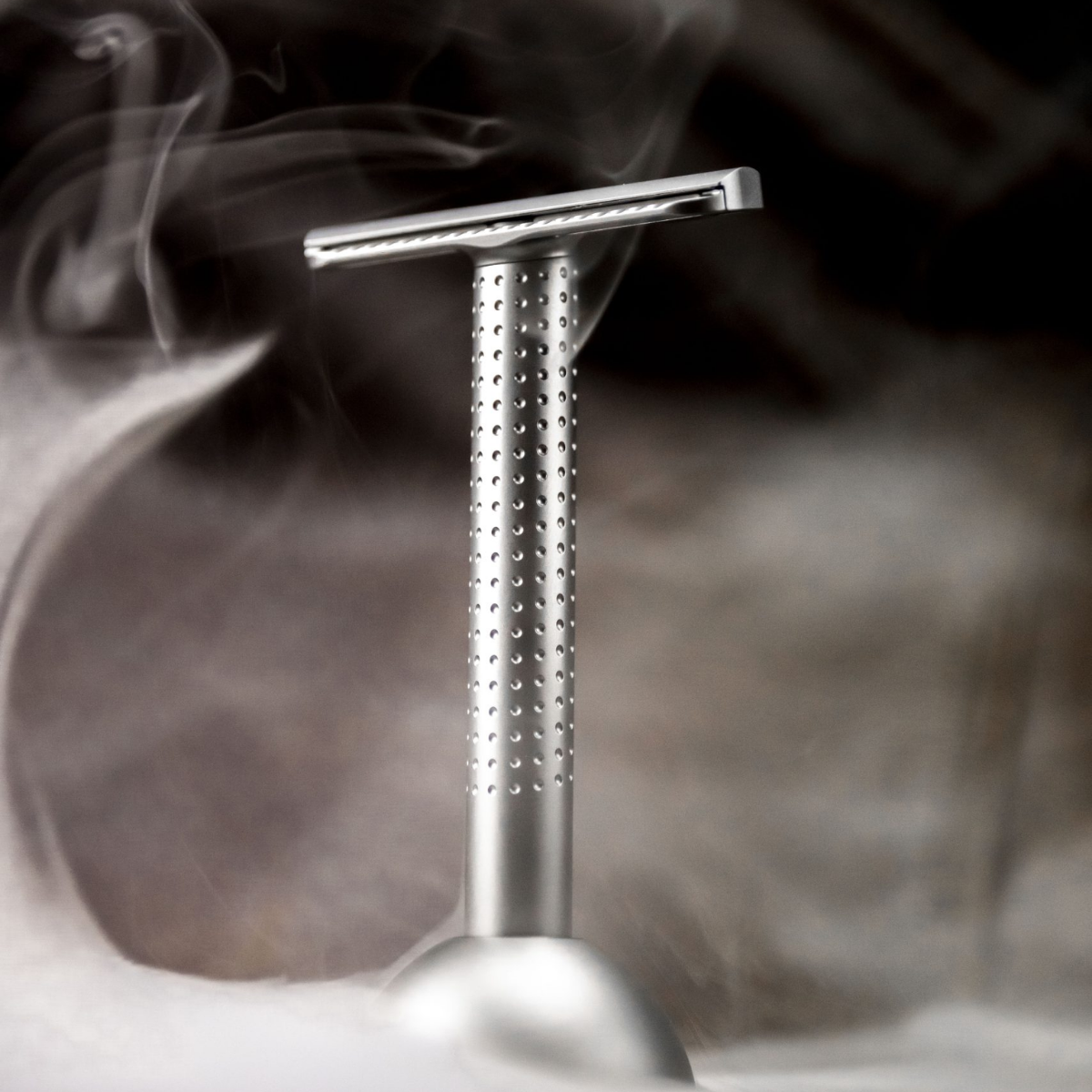 Klasik Tıraş Makinesi - Amakuni 50 mm Single Edge - Titanyum