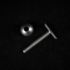 Klasik Tıraş Makinesi - Amakuni 50 mm Single Edge - Titanyum
