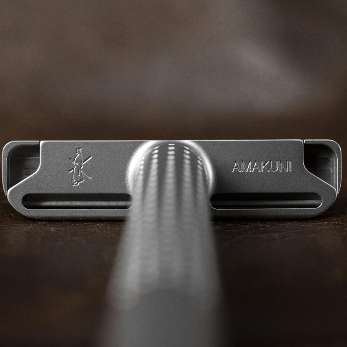 Klasik Tıraş Makinesi - Amakuni 50 mm Single Edge - Titanyum