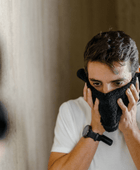 Tıraş Havlusu - Beyaz - Bonherre