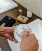 Tıraş Kasesi - Beyaz Porselen - Bonherre