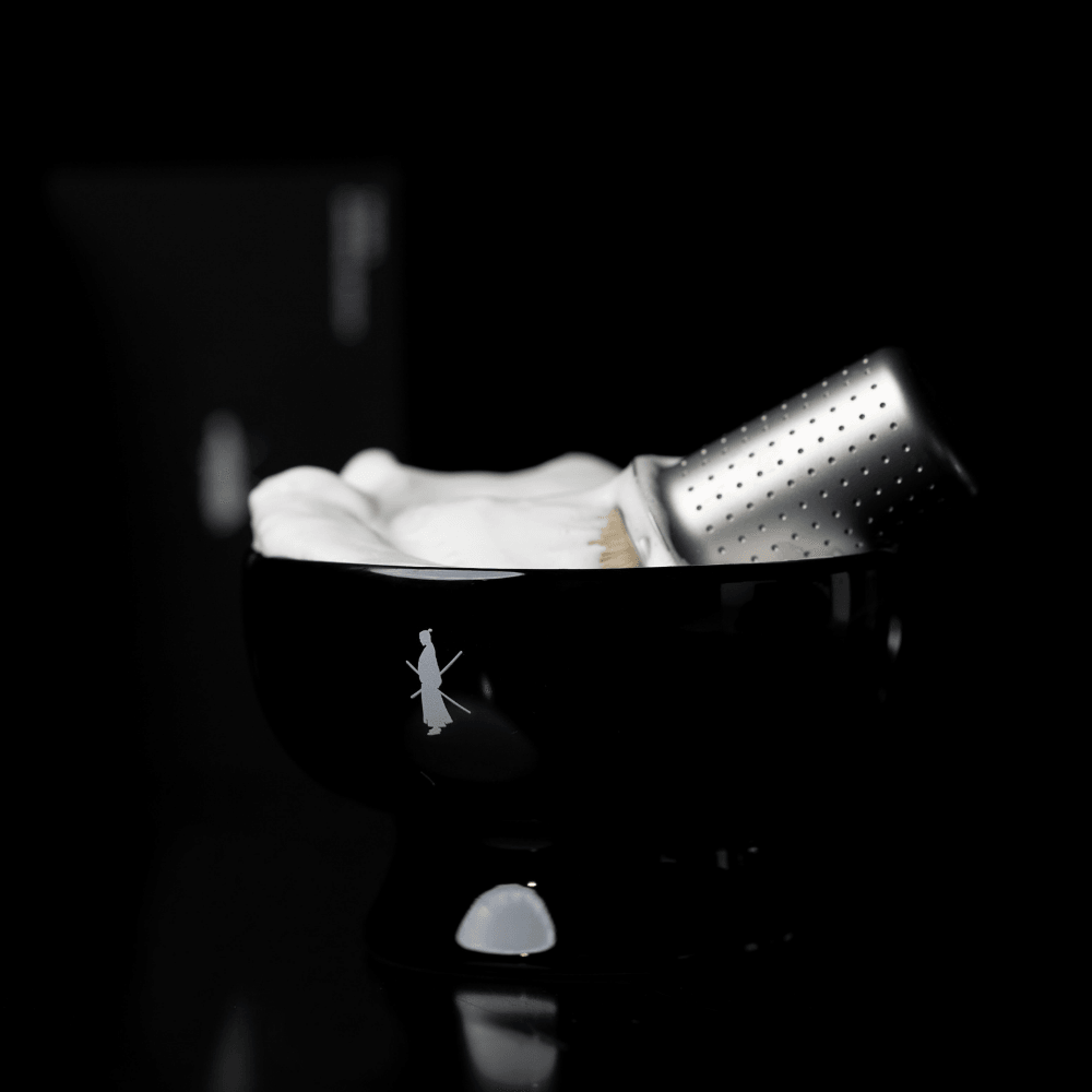 Tıraş Kasesi - Siyah Porselen - Bonherre