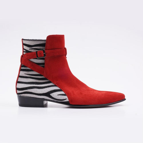 Bela Stacked Heel Bot - Özel Üretim - Bonherre