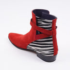 Bela Stacked Heel Bot - Özel Üretim - Bonherre