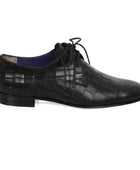 Henri Derby Shoes - Deri Baskılı - Bonherre