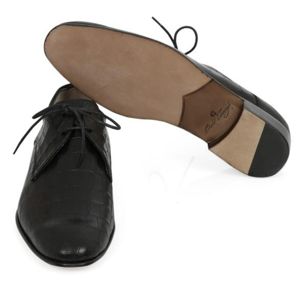 Henri Derby Shoes - Deri Baskılı - Bonherre