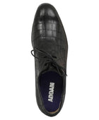 Henri Derby Shoes - Deri Baskılı - Bonherre