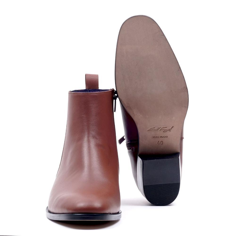 Ronnie Cuban Bot - Kahverengi - Bonherre