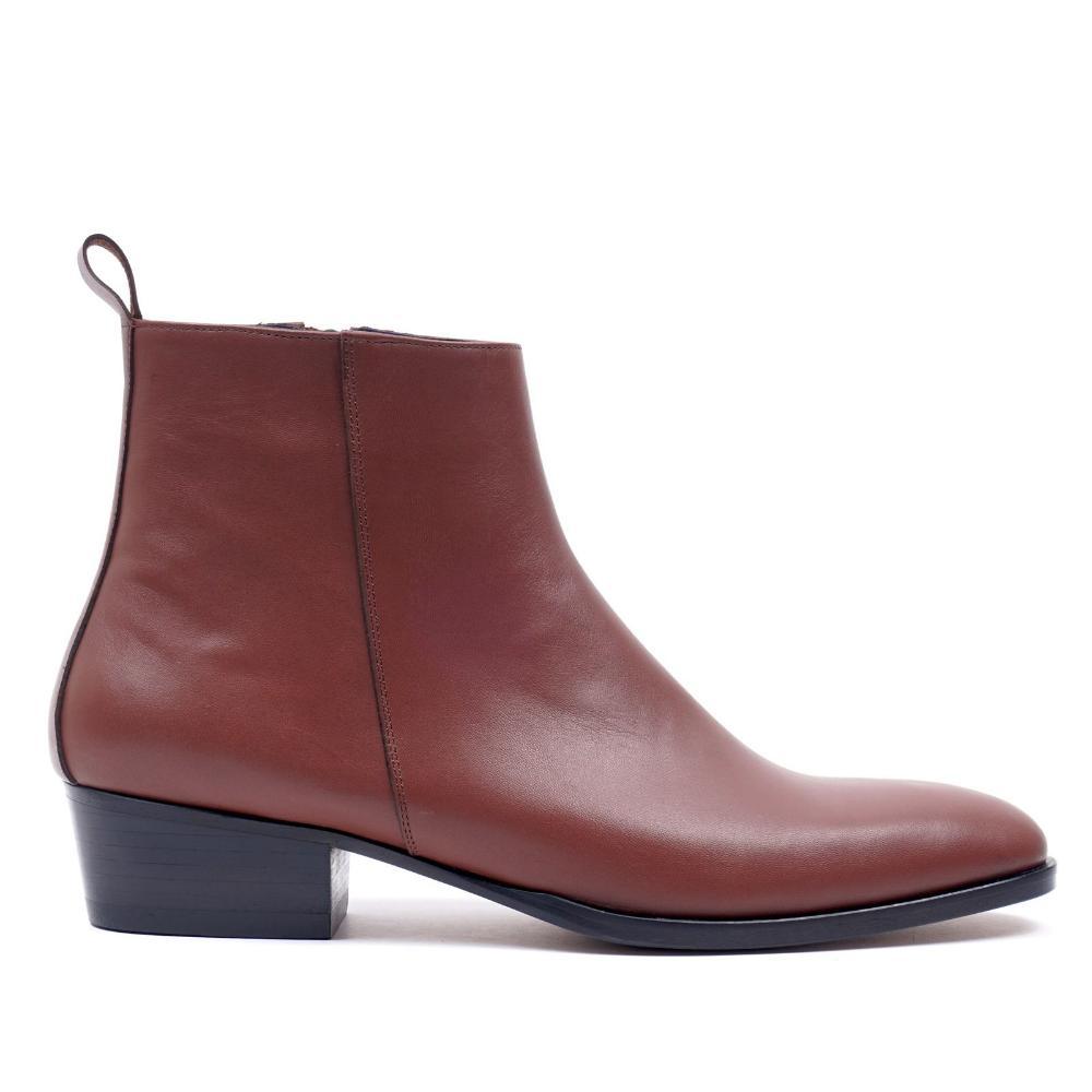 Ronnie Cuban Bot - Kahverengi - Bonherre