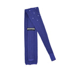 Pois Örme İpek Kravat - Leylak - Bonherre