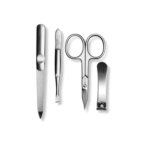 4 Parçalı Manikür Seti - Siyah Kılıf - Bonherre