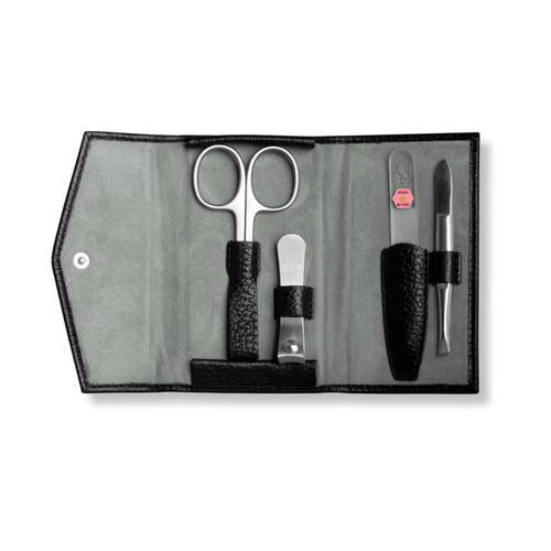 4 Parçalı Manikür Seti - Siyah Kılıf - Bonherre