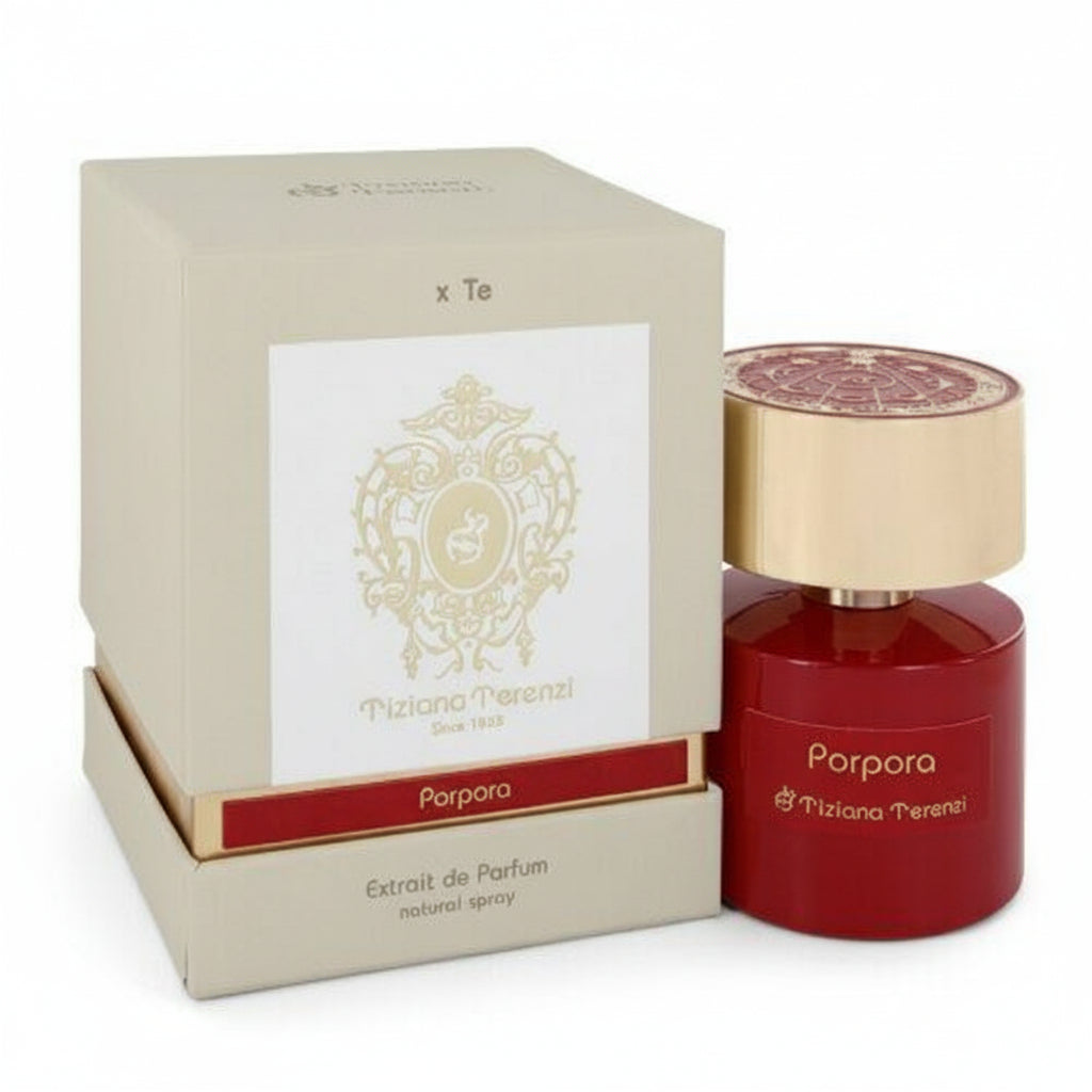 Bonherre mağazasından Tiziana Terenzi Porpora EDP, Bulgar gülü, tütsü ve ahududu notalı lüks unisex niş parfüm.