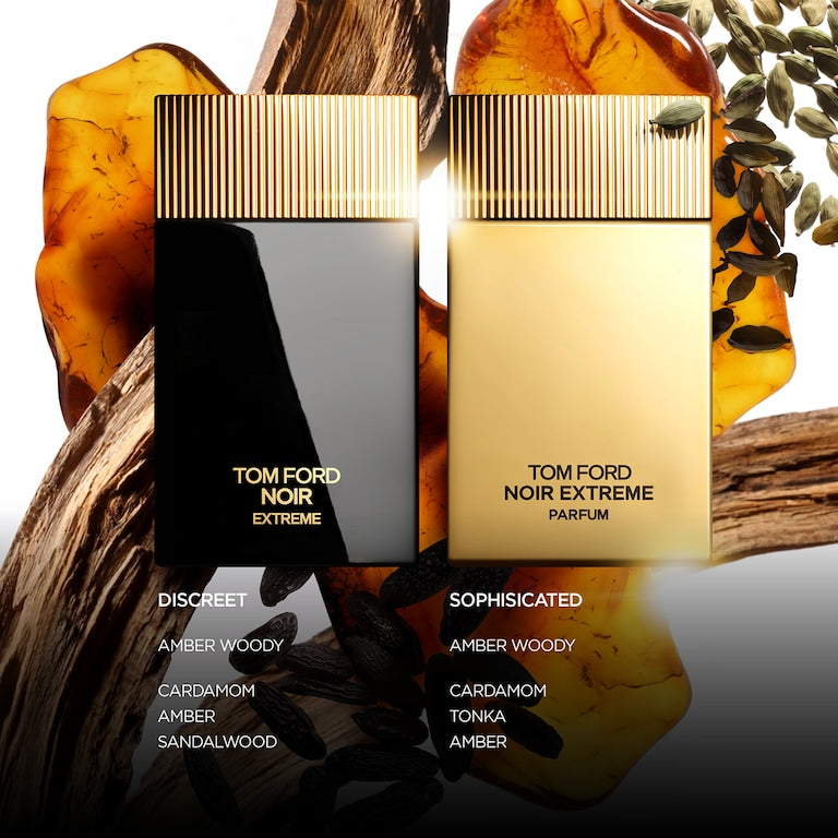 Bonherre mağazasından Tom Ford Noir Extreme Eau de Parfum 100 ml, kulfi ve amber notalı lüks erkek parfümü.