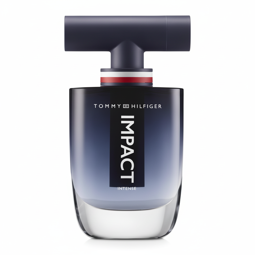 Bonherre mağazasından Tommy Hilfiger Impact Intense EDP, kırmızı elma, kestane ve sedir ağacı notalı lüks erkek parfümü.