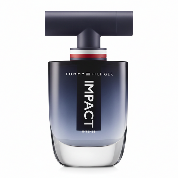 Bonherre mağazasından Tommy Hilfiger Impact Intense EDP, kırmızı elma, kestane ve sedir ağacı notalı lüks erkek parfümü.
