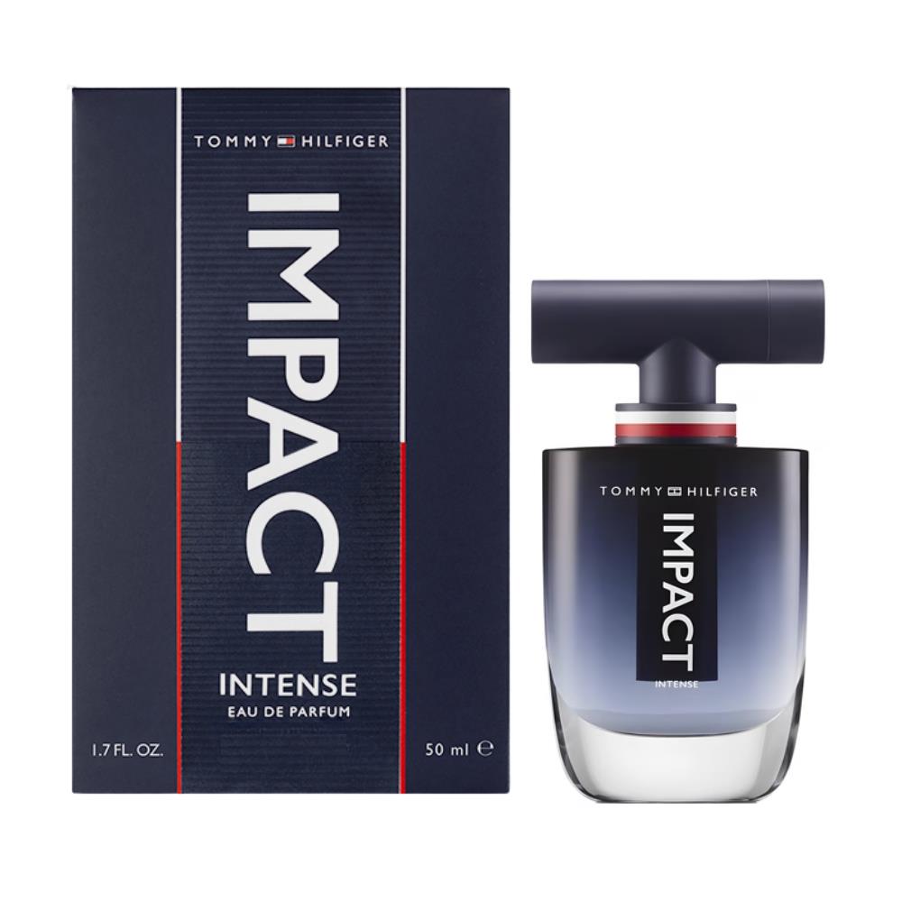 Bonherre mağazasından Tommy Hilfiger Impact Intense EDP, kırmızı elma, kestane ve sedir ağacı notalı lüks erkek parfümü.