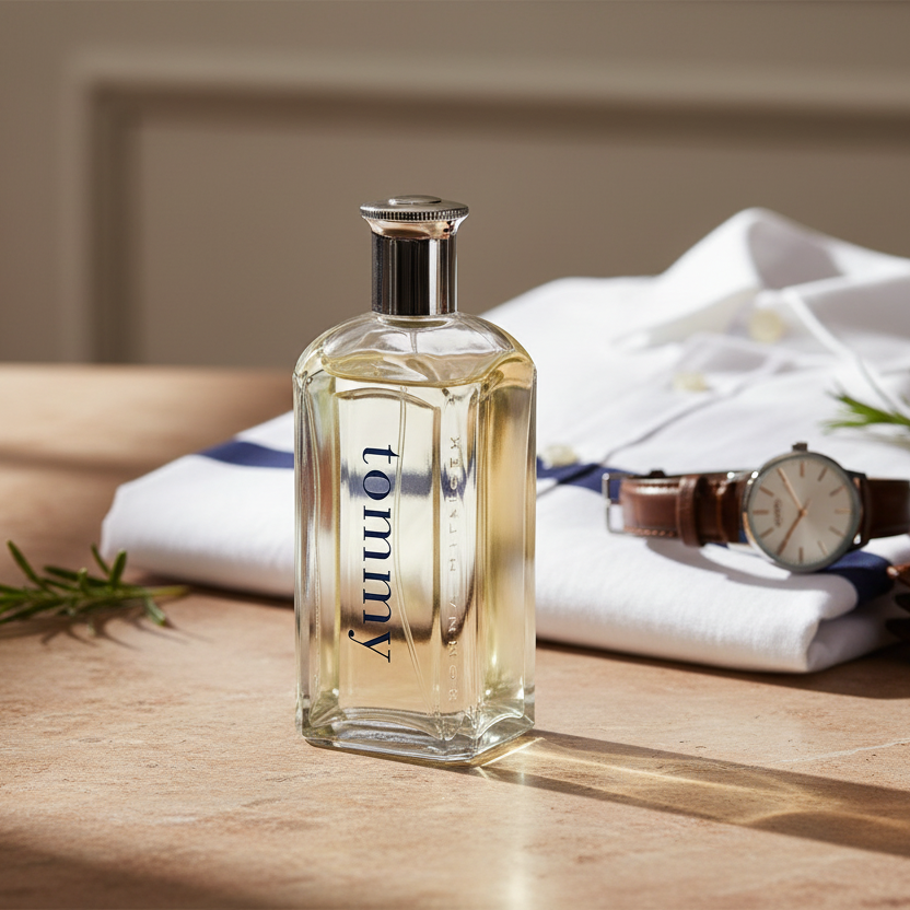 Bonherre mağazasından Tommy Hilfiger Man EDT, nane, elma ve pamuk çiçeği notalı klasik erkek parfümü.