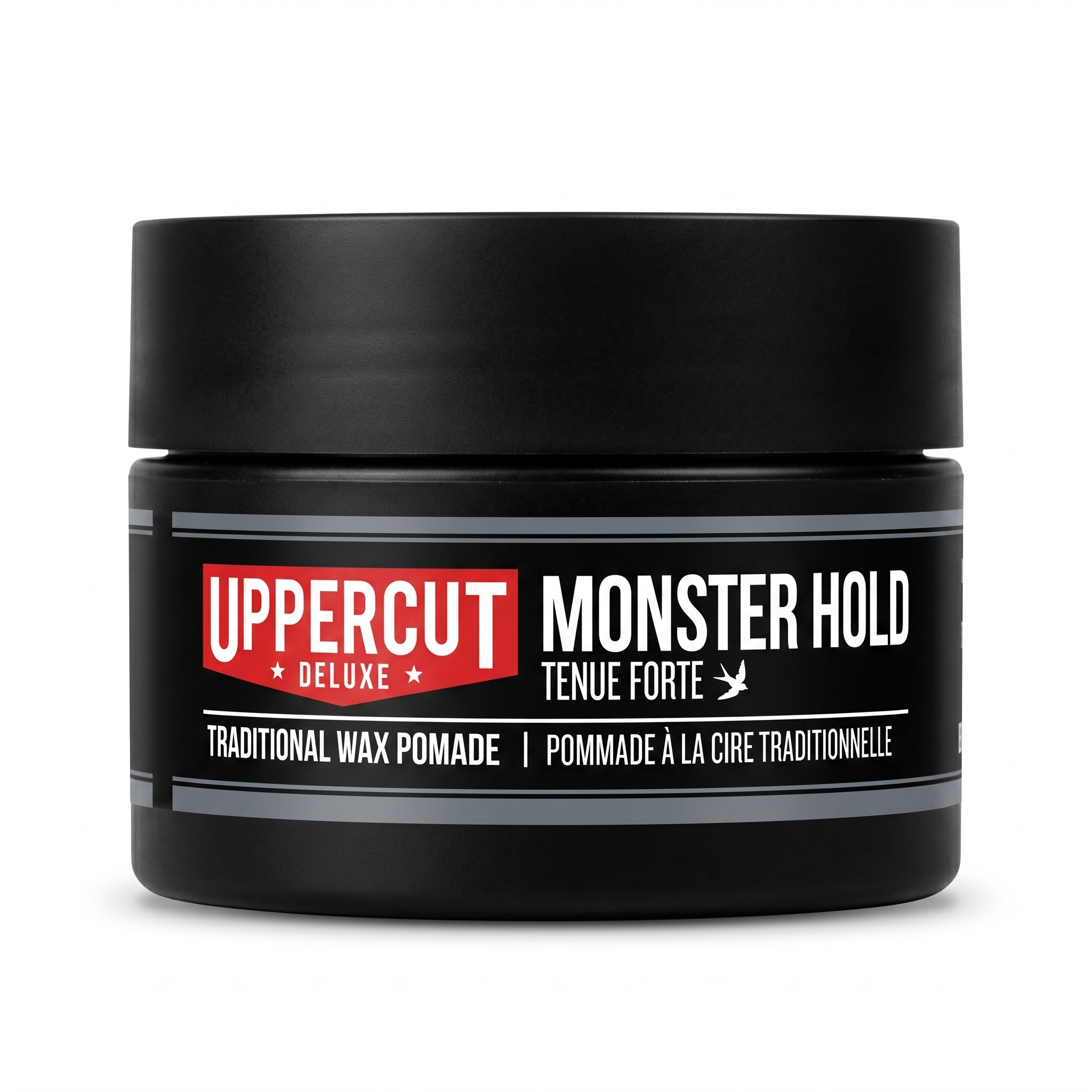 Bonherre mağazasından Uppercut Deluxe Monster Hold, ekstra güçlü tutuşlu ve suya dayanıklı geleneksel saç waxı.