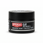 Bonherre mağazasından Uppercut Deluxe Clay Wax seyahat boyu, güçlü tutuşlu ve doğal mat bitişli erkek saç kili.