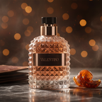 Bonherre mağazasından Valentino Uomo EDT, Gianduja kreması, kahve, deri ve sedir notalı lüks erkek parfümü.